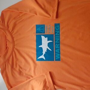 NWOT Big Chill Boys Rash Guard Swim Tee w/UPF 50